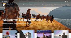 Desktop Screenshot of drp-kulturtours.de